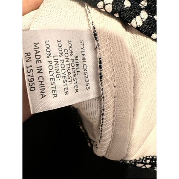 NEW WITH TAGS A’JUMMA BLACK FLORAL LACE BUSTIER CROP‎ TOP PLUS size 1X - Picture 6 of 6